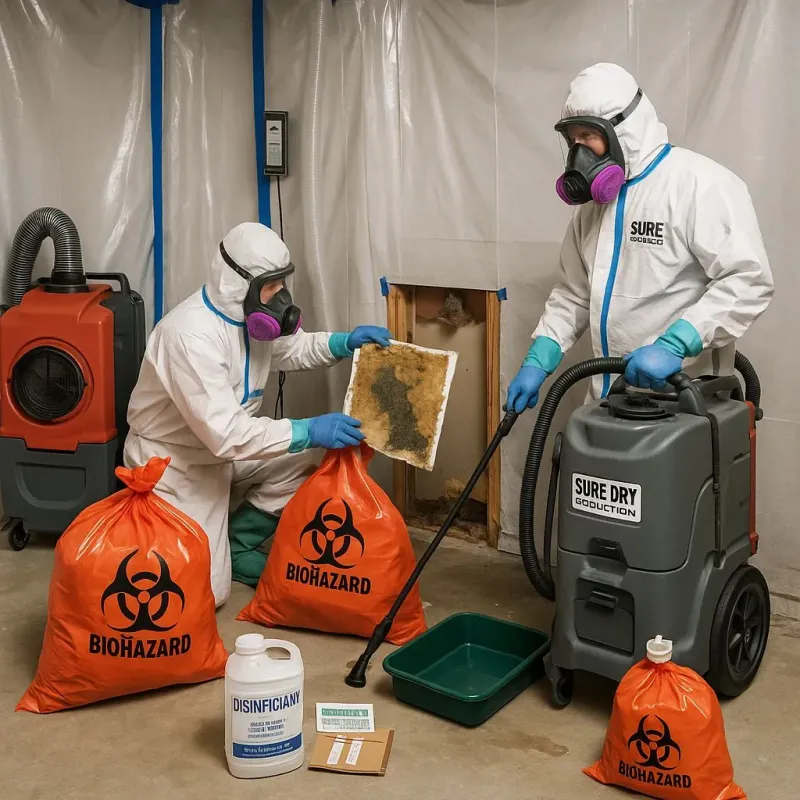 Contaminated Water Handling Protocols process in Grant Parish, LA
