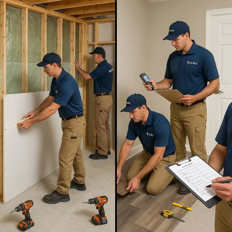 Repairs and Reconstruction process in Grant Parish, LA