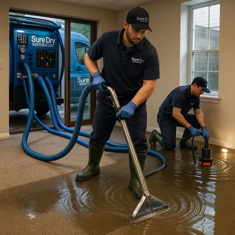 Water Extraction and Removal process in Grant Parish, LA